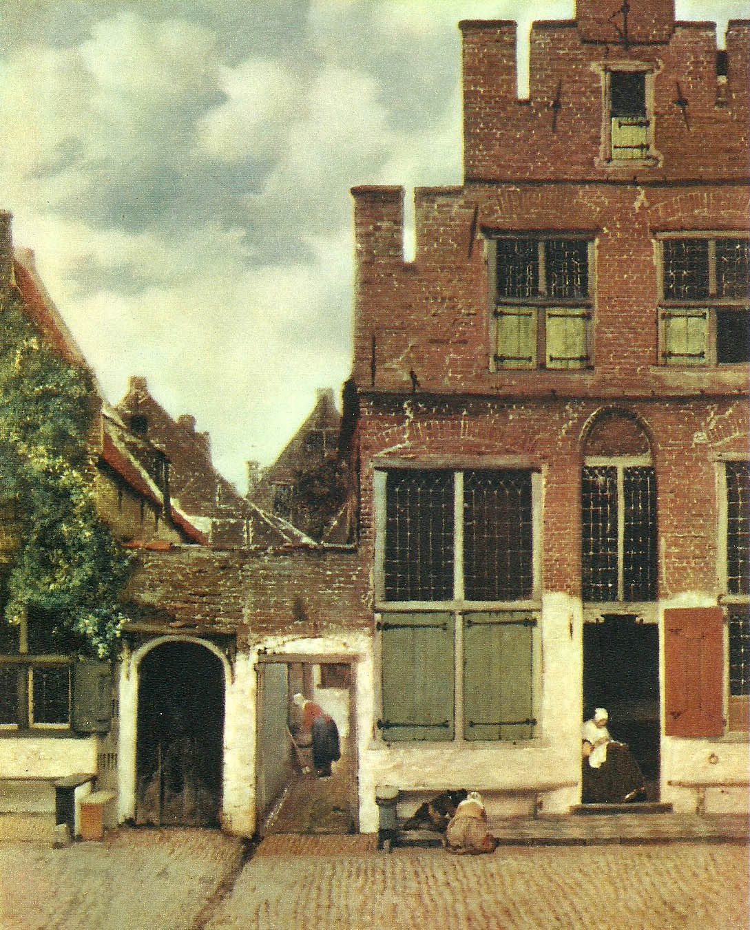 Jan Vermeer den lilla gatan